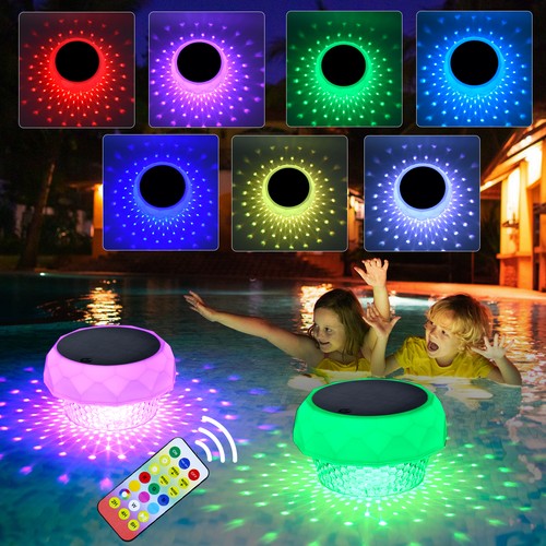 Ip68 solar led rgb lights - led,