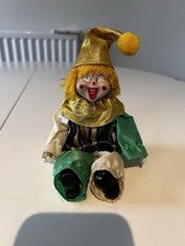 Vintage Porcelain Clown Doll
