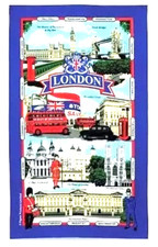 London Landmarks Tea Towel