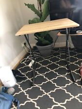 Beech colour computer desk used but in perfect condition IKEA