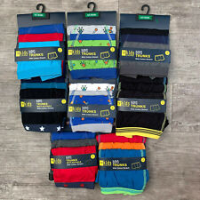 3 x Boys Boxers Shorts Pants Trunks Underwear Age 2 - 13 Years