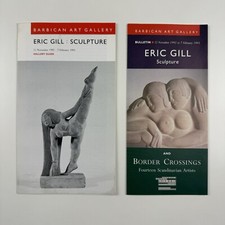 Eric Gill Sculpture – exhibition leaflets | Barbican Art Gallery, 1992