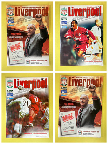 Liverpool football programmes