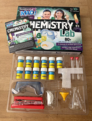Science mad chemistry lab - mad!,