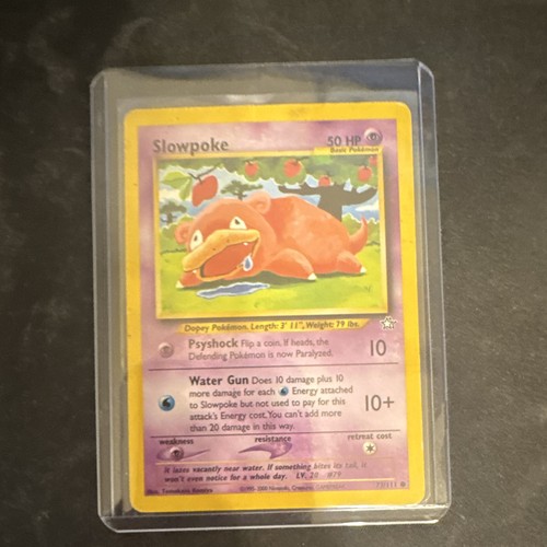 Pokémon tcg slowpoke - pokémon, 73/111