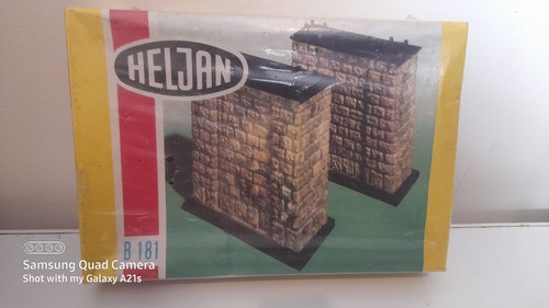 Heljan bridge piers railway - heljan,