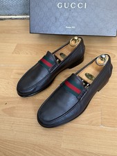 Gucci  Mens Black  Leather