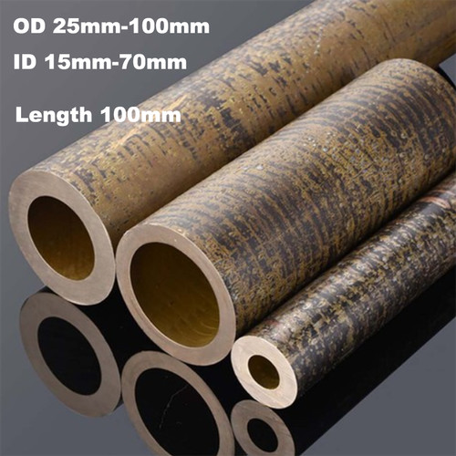 Brass pipe 15mm 70mm round - pipe, 15mm-70mm