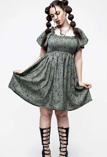Disturbia cassie green floral - cassie,