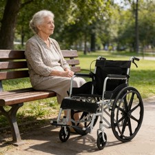 Lightweight Folding Wheelchair