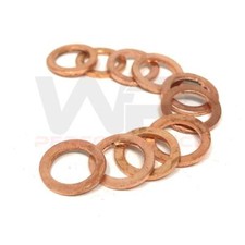 Copper banjo bolt - copper,