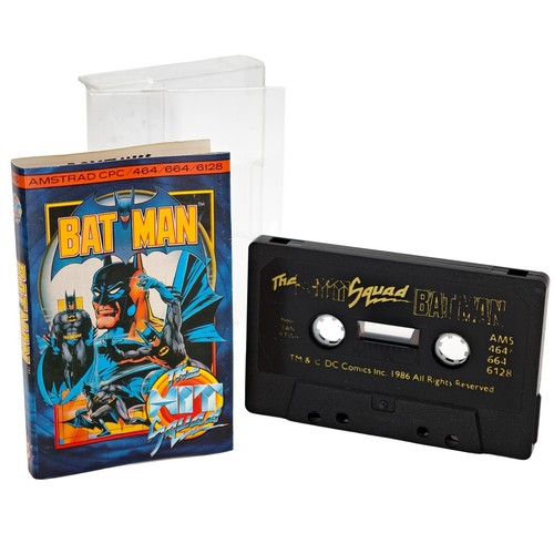 Amstrad batman game hit squad - amstrad,