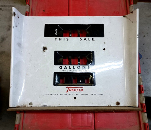 1960s tokheim 300 gas - 1960s, pump