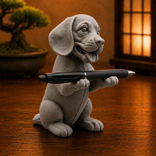 Cute beagle puppy pen - cute, holder