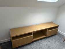 IKEA Besta Oak TV Unit