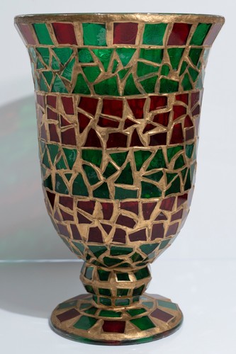 Large mosaic red - mosaic,