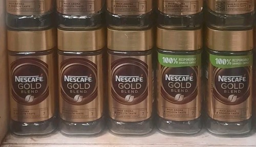 Empty nescafe coffee jars - 5,