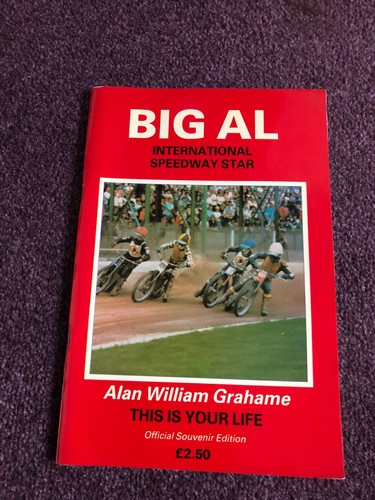 Speedway book alan grahame - book,