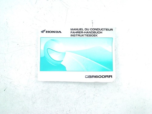 Owners manual honda cbr - honda,