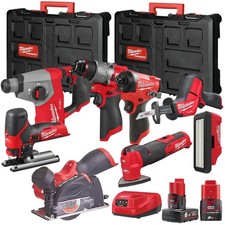 Milwaukee m12fpp7b2 626p 12v - milwaukee,