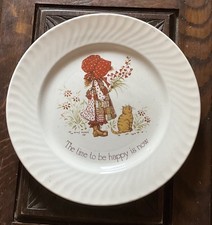 Vintage Holly Hobbie 10" plate