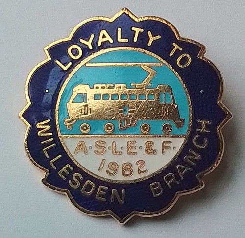Aslef lapel badge - lapel,