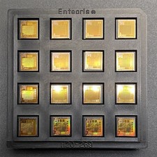 AMR 57714E Diced Silicon Wafer MCU Sliced CPU Die Set of 80 Chips Rare