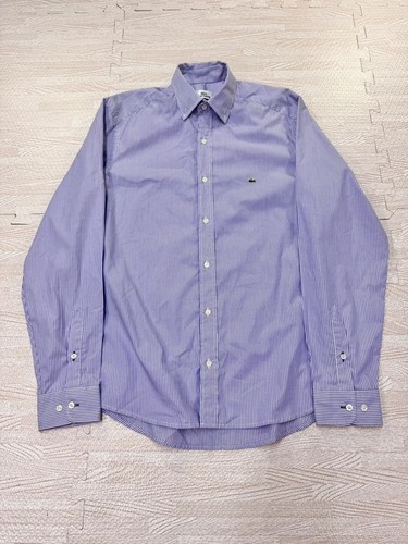 Lacoste 2000s purple stripe - lacoste,