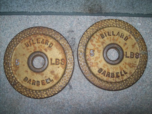 Vtg billard barbell - vtg,