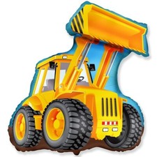Construction Digger 32 Inch Foil Balloon  Birthday Party Event