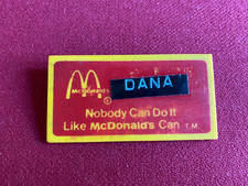 1980's, McDonald's Employee