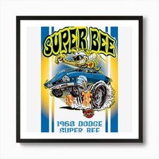 Dodge Super BEE BK Art Print