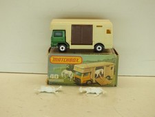 LESNEY MATCHBOX SUPERFAST NO40 HORSE BOX EXCELLENT BOXED (L763)