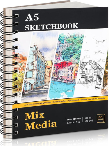 Sketch book mixed - a5,