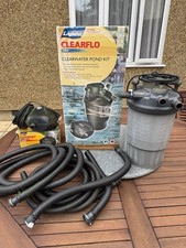 Laguna Clear Flo 5000 Pond Filter Kit, Pump, Extras