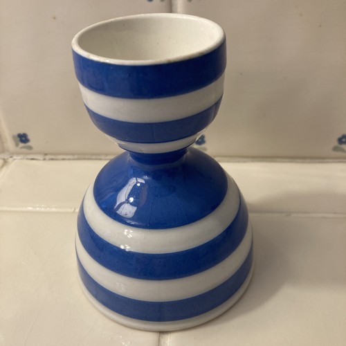 Green cornishware double - cornishware,