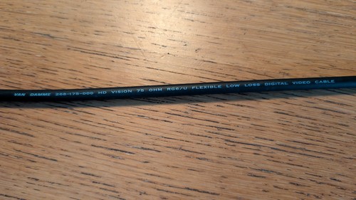 Van damme sdi - sdi, cables