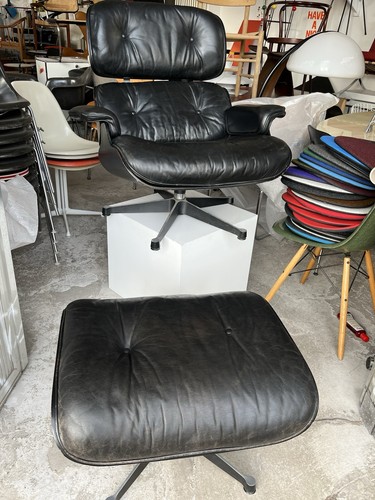 Eames lounge chair ottoman - chair,