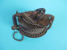 ANTIQUE HANGING OIL LAMP RETACTABLE CANOPY MOTOR PULLEY B & H ALADDIN PARTS