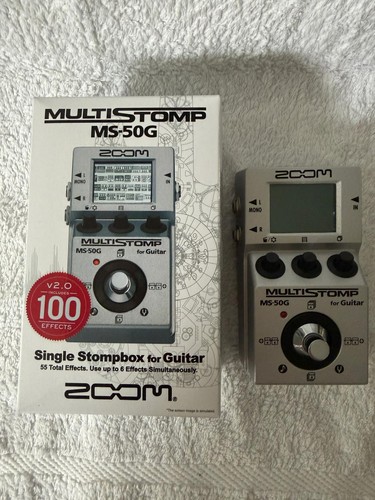Zoom ms50g multistomp multi - zoom,