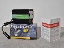Power Inverter 12V 150-300 Watt DC to AC Camping  Campervan Boat Auto Restart