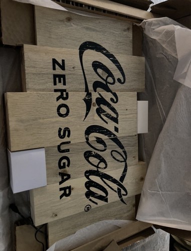 Large coca cola sign - cola,