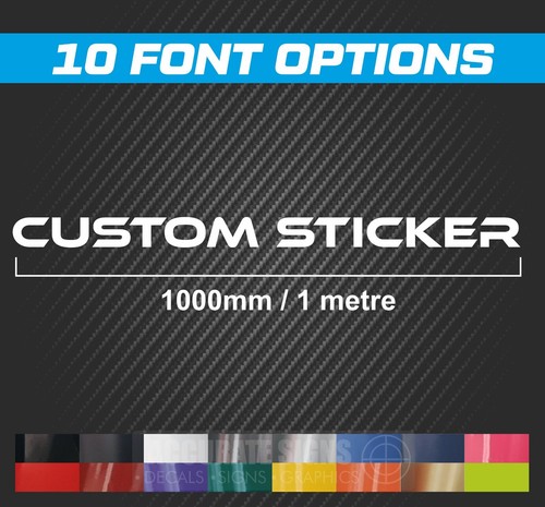 1000mm custom sticker - 1000mm,