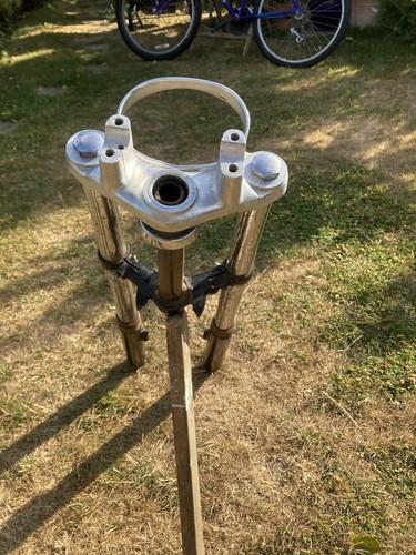 1961 honda cb72 front - 1961, fork