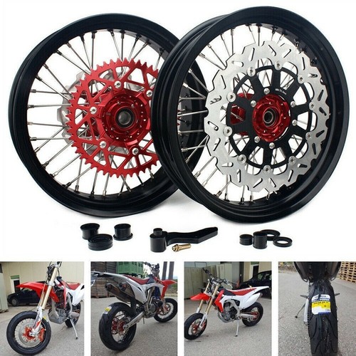 Supermoto wheels rotors - wheels,