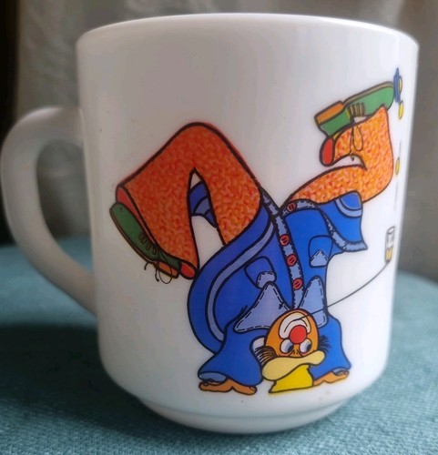 Retro 60s tumbling - tumbling, clown