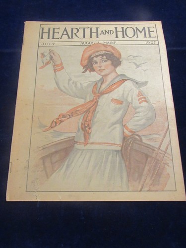 Vintage july 1927 hearth - vintage,