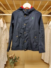 RALPH LAUREN NAVY KIDS AGE 6YRS COAT JACKET CASUAL ZIP UP LIGHT ANORAK HOOD BOYS