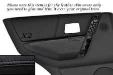 BLACK STITCH 2X REAR DOOR CARD