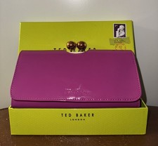 Ted Baker Large Bobble Purse Hot Pink Box New Unused Gift England Women’s Gift